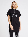 DKNY Lacquer Logo Rochie
