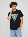 Guess Brushed Triangle Tricou