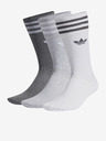 adidas Originals Solid Crew Sock Set de 3 perechi de șosete