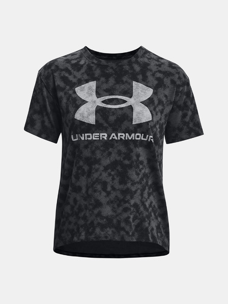 Under Armour UA Logo Aop Heavyweight SS Tricou